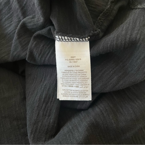 Boden Black Cotton Midi Dress Cap Sleeve Classic Minimal Sz 4 - Picture 9 of 10